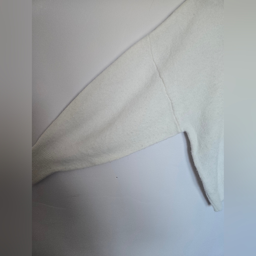 H&M White Sweater with Embellished Neckline - Picture 3 of 6
